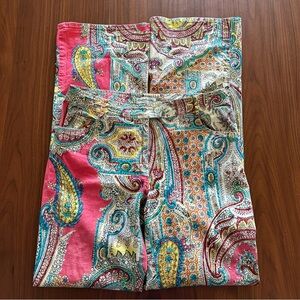 Vintage paisley sequined pants are unique and a standout!